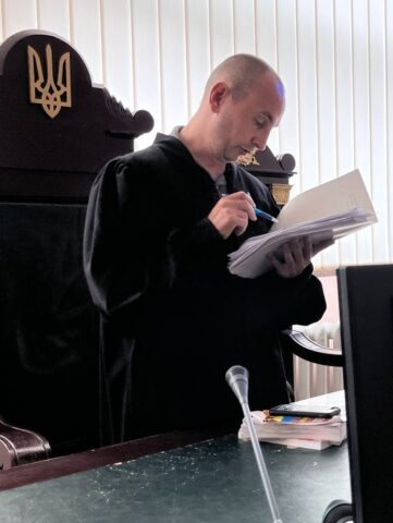 Слідчий суддя Галицького районного суду Львова Віталій Радченко (фото NGL.media)