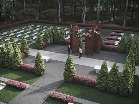 Візуалізація проєкту меморіального комплексу у Чернігові