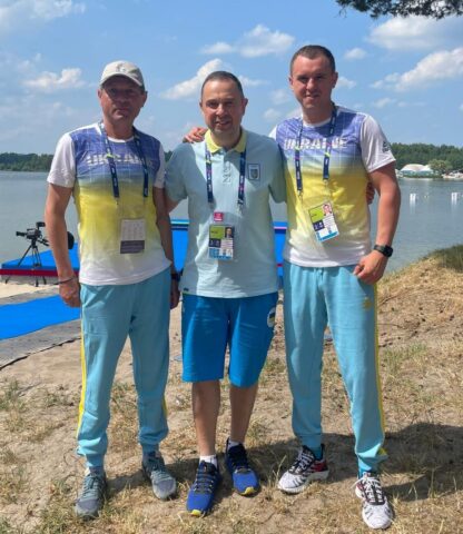 Олександр Зац (перший ліворуч) у Кракові (фото Facebook)