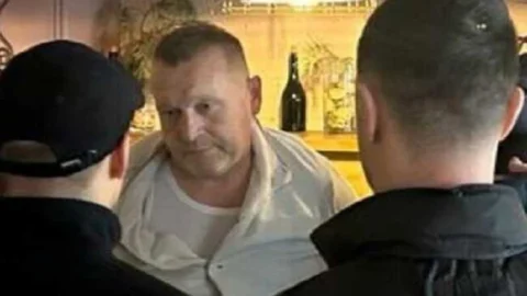 Ihor Hrynkevych after his detention for attempting to give a bribe of $500,000, December 29, 2023 (photo by SBI)