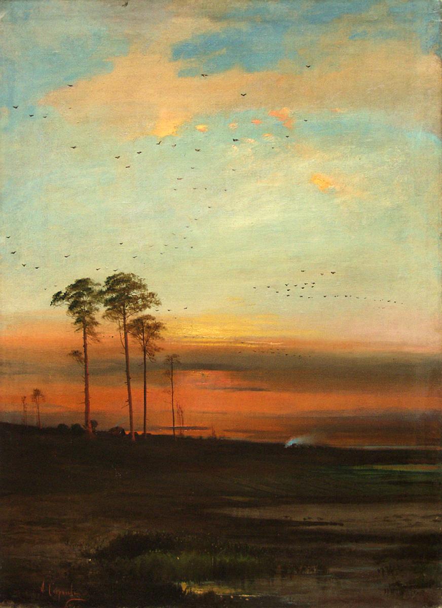 “Sunset”, Oleksii Savrasov