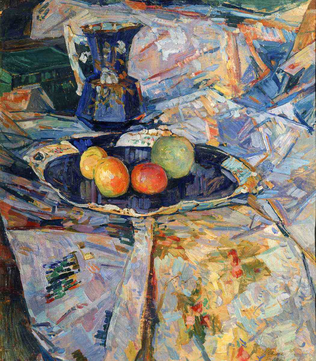 “Still Life with a Blue Jug”, Oleksii Shovkunenko