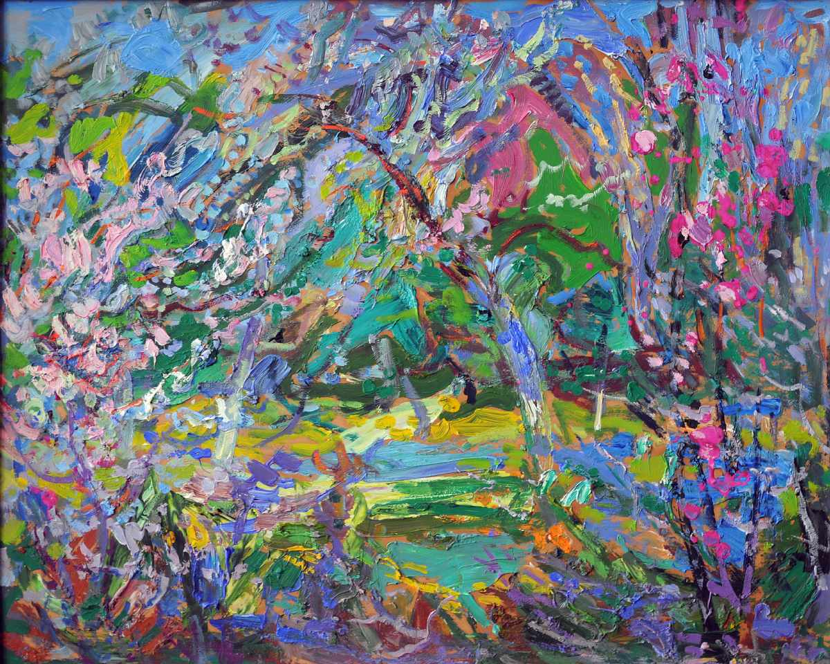 “Blooming Garden”, Mykola Hlushchenko