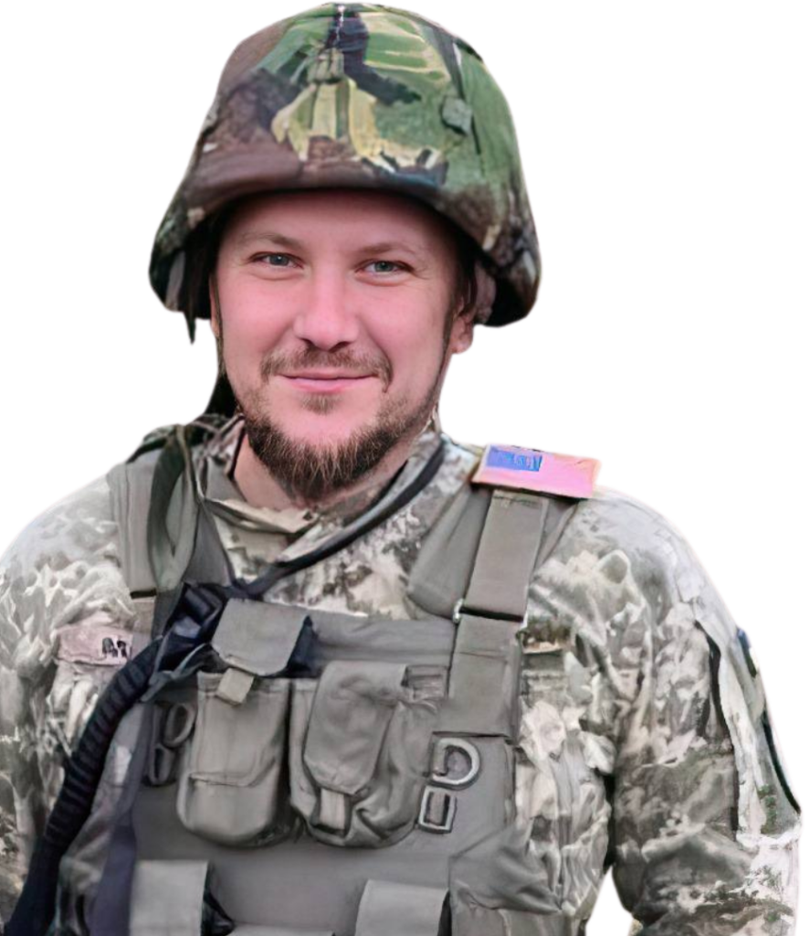 Dmytro Vlasenko, a commanding officer of an AFU battalion (courtesy of Vlasenko)