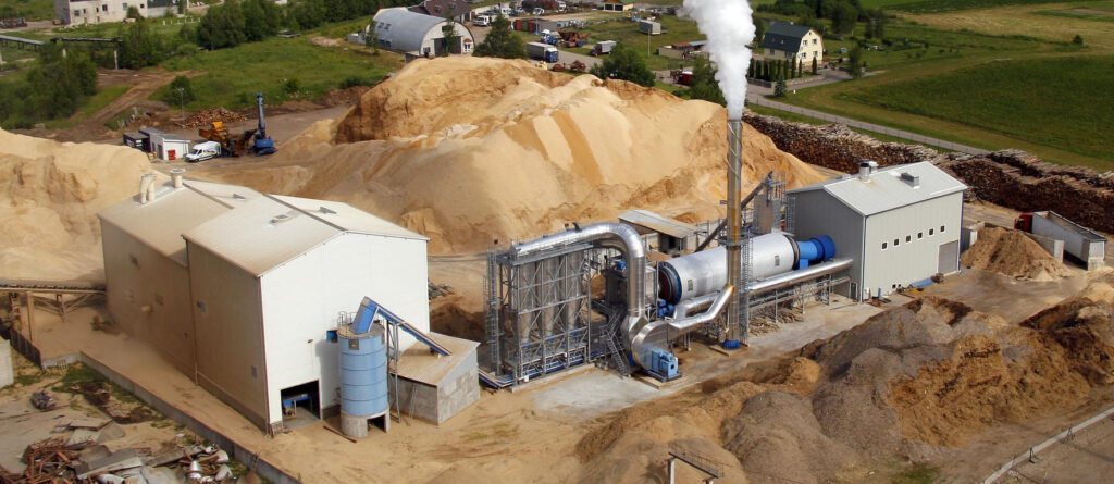 Виробничий майданчик компанії New Fuels RSEZ SI, що спеціалізується на виробництві паливних гранул (фото з сайту компанії)