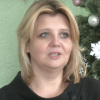Лілія Філіпська, директорка будинку дитини «Сонечко» (фото телеканалу МТМ) 