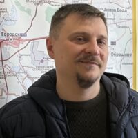 Mykola Lupii, the secretary of the Horodok town council (a photo by NGL.media)