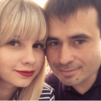 Viktoria and Oleksandr Dydych (a VK photo)