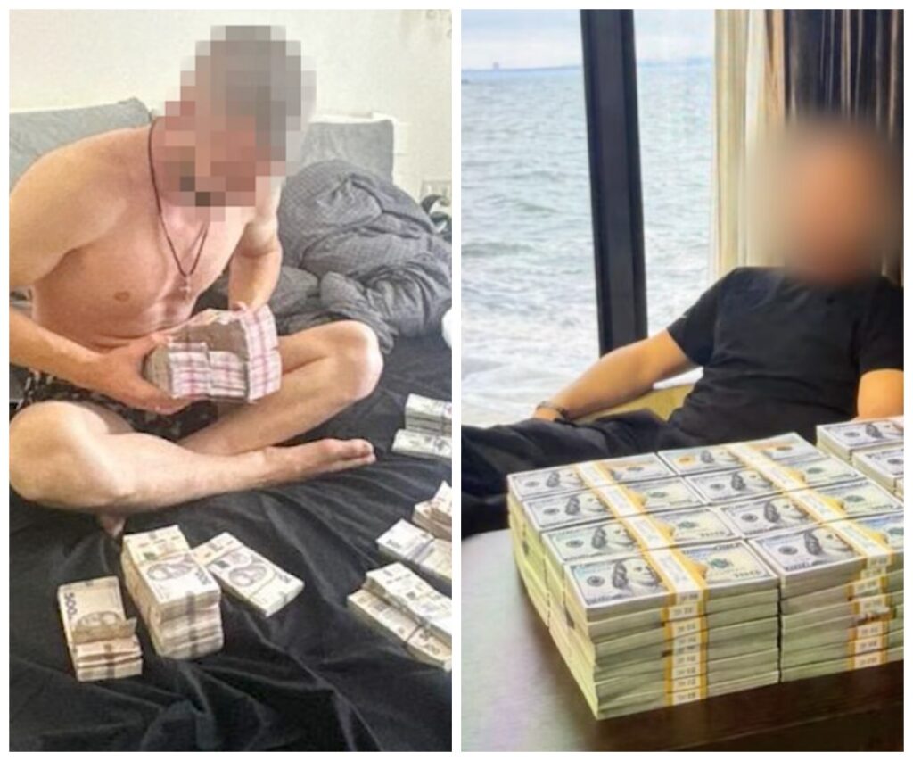 PHOTO Andrii Sokol in a picture, documented by the investigators (a photo by the SBI)